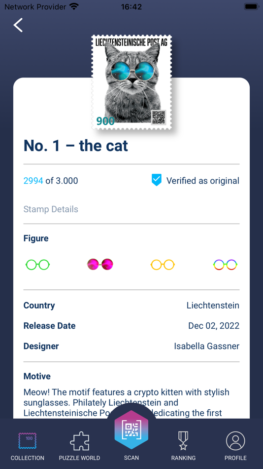 #3. Stamp 4.1 (iOS) 由: Liechtensteinische Post AG