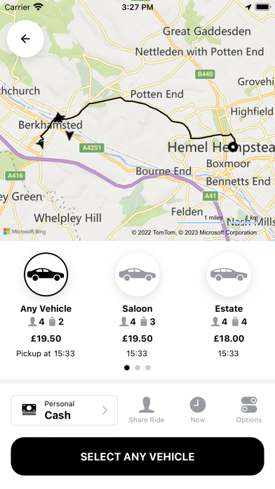 A1 Executive Travel Group LTD Screenshot