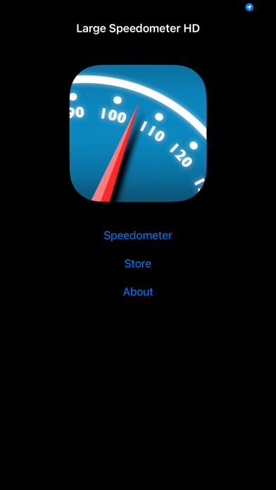 Large Speedometer HD Screenshot