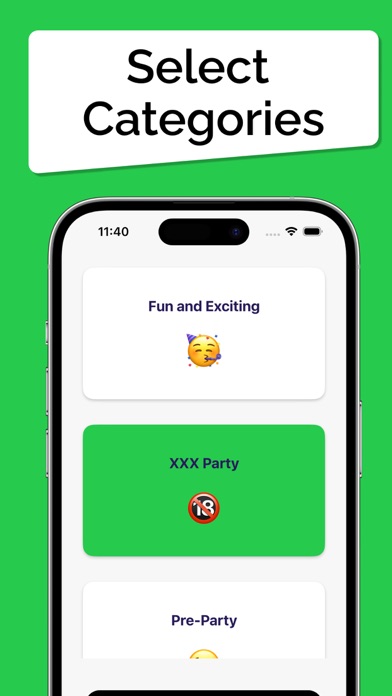 Most Likely To: Party Game App Screenshot