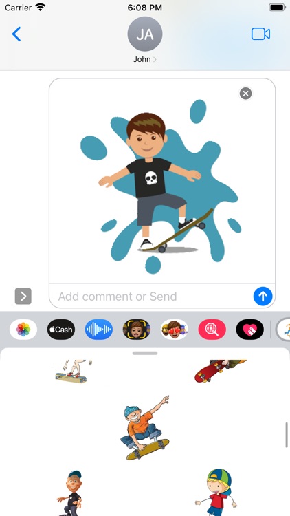 Skateboarder Stickers screenshot-4