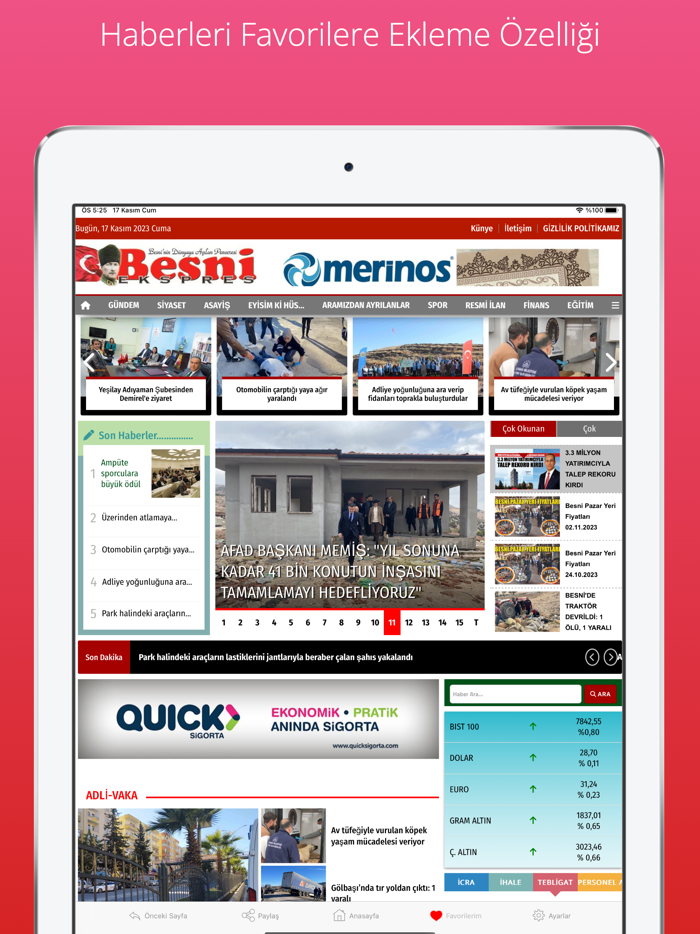 Besni Ekspres Gazetesi