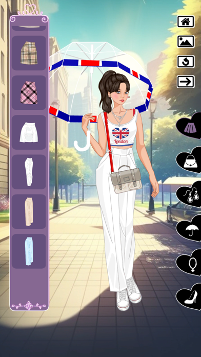Big trip Sevelina dress up Screenshot