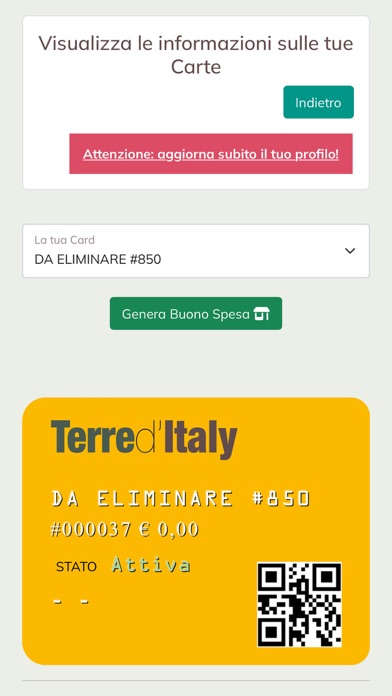 Terre d'Italy Shopping Screenshot