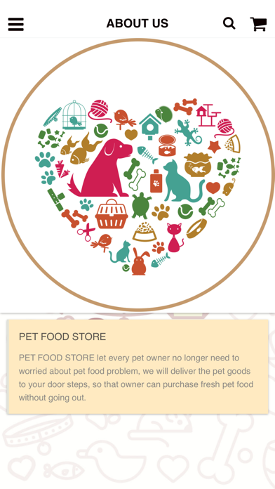 PET FOOD STORE Screenshot