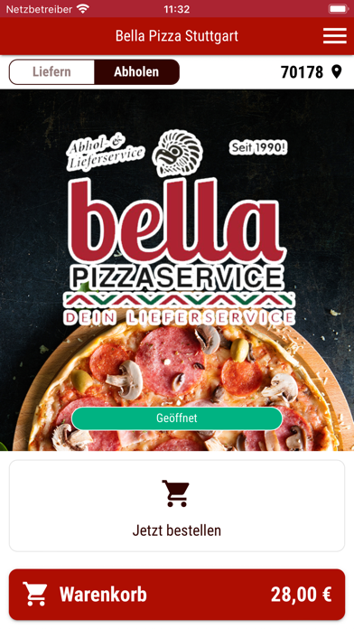 Bella Pizza Stuttgart Screenshot