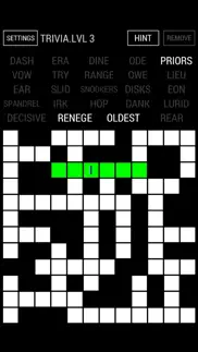 fill-in crossword puzzle iphone screenshot 1