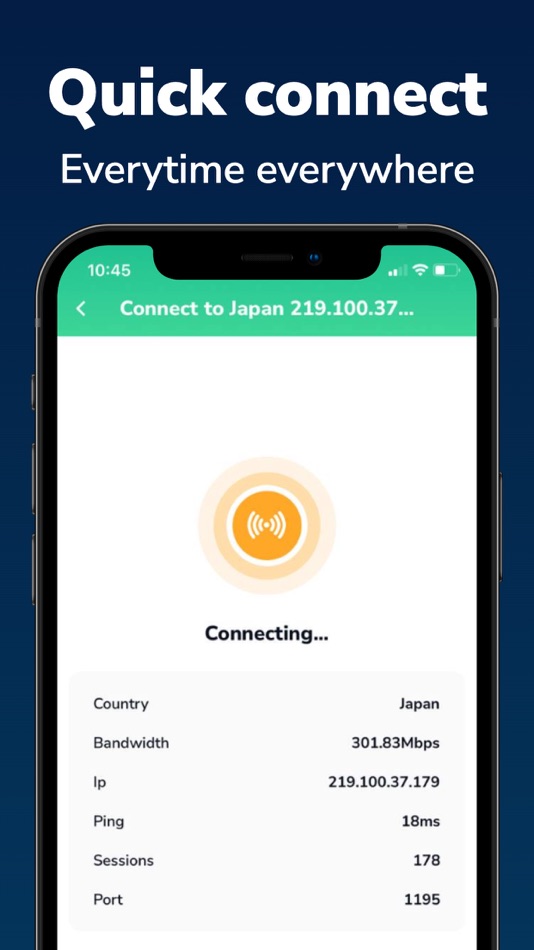 #3. VPN Gate Pro - Fast & Secure (iOS) 由: DREAMER NETWORK CO., LTD