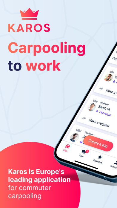 Karos - Commuter carpooling Screenshot