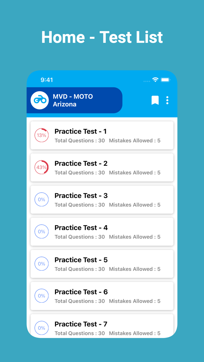 Arizona MVD AZ Permit Test