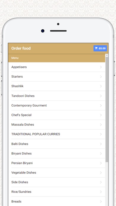 Sriti Indian Cuisine Bury Screenshot