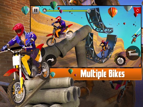 バイクレースモトバイクゲーム3Dのおすすめ画像3