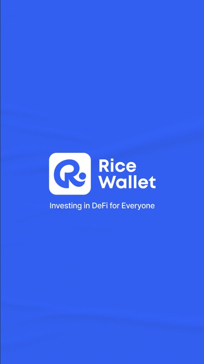 RICE: Your Crypto Wallet