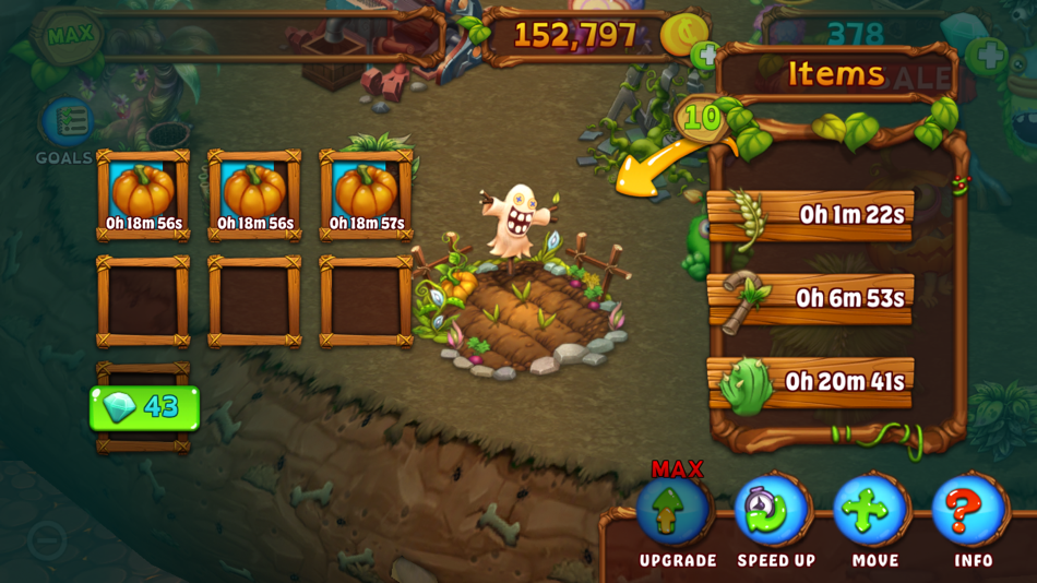 #3. My Singing Monsters DawnOfFire (iOS) 由: Big Blue Bubble