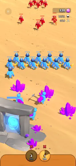 Game screenshot Crowd Battle Legacy apk
