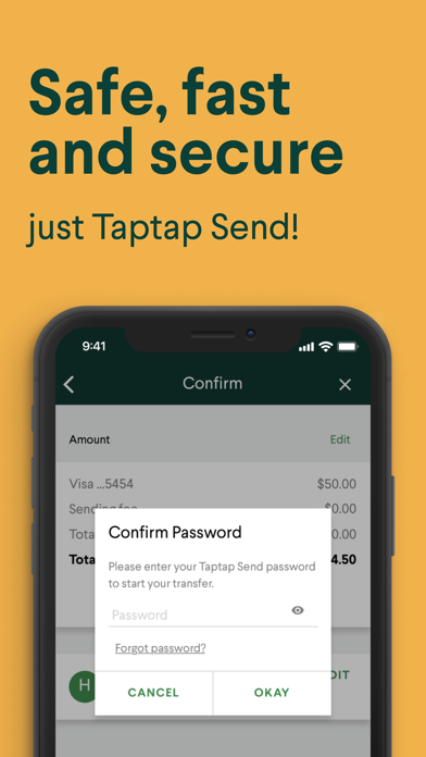 Taptap Send: Money Transfer Screenshot