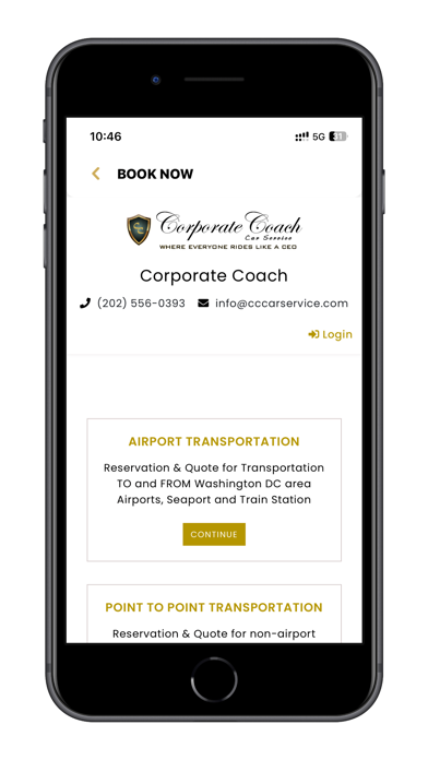 Corporate Coach Screenshot
