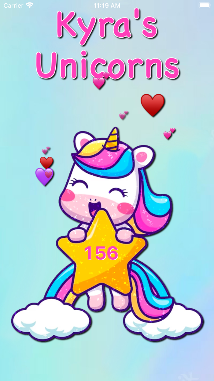 Kyras Unicorn Coloring