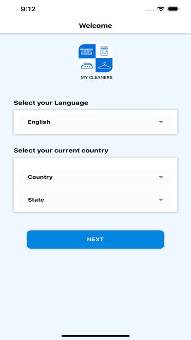 My DryCleaners Screenshot