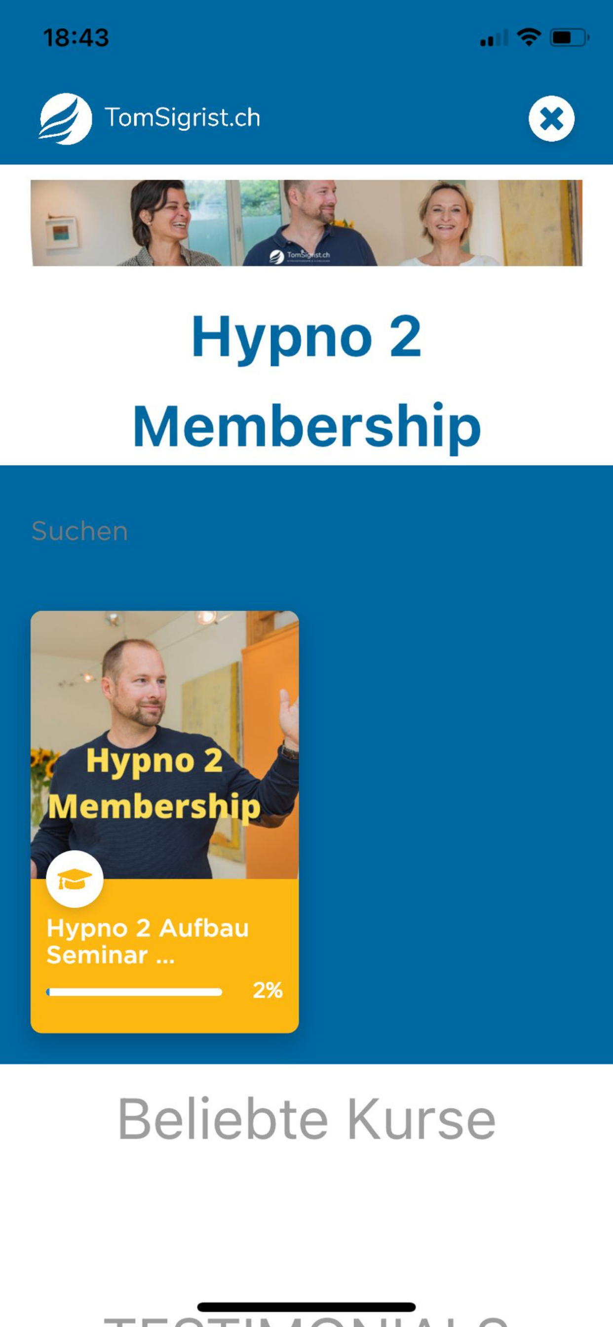 Tom Sigrist Hypnose & Coaching