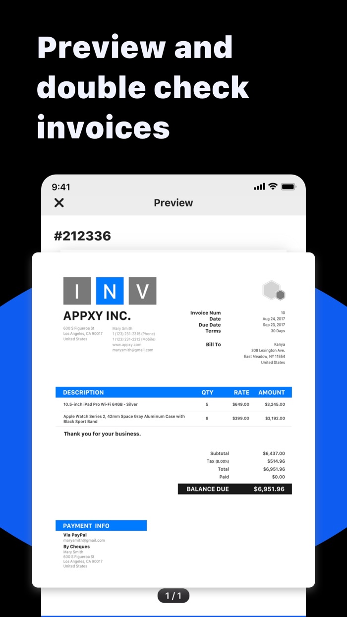 Simple Inv Maker Invoice Clip