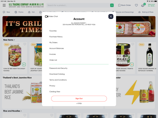 U.S.T Catalog iPad screenshot 3 - Business app