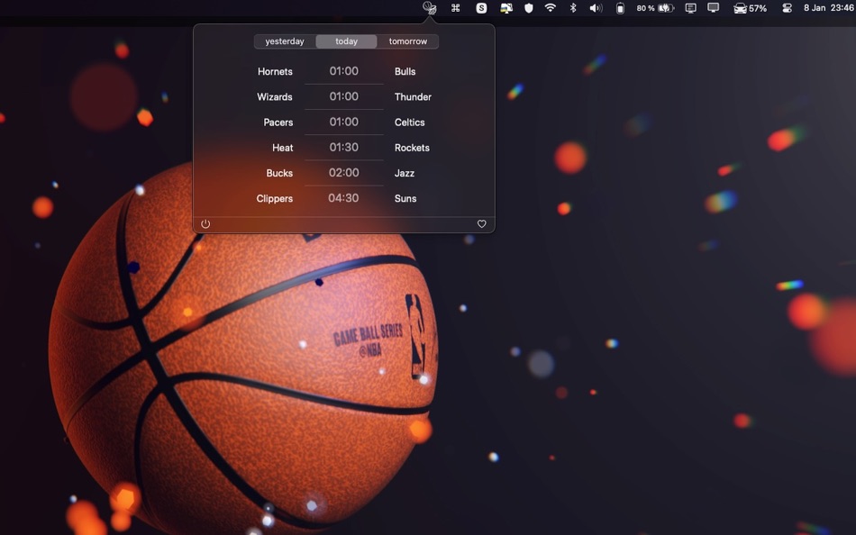 #1. AlleyOop - Basketball scores (macOS) 由: Cyril Niobe
