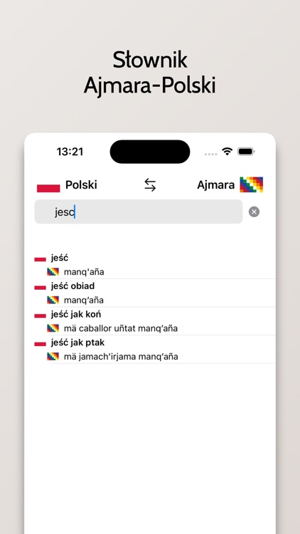 Słownik Ajmara-Polski