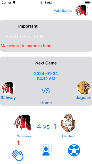 LunarXY iPhone screenshot 1 - Sports app