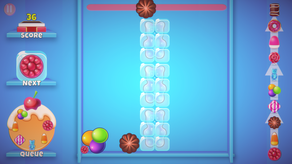 #3. Sweets Drop (iOS) 由: Benjamin Kistler