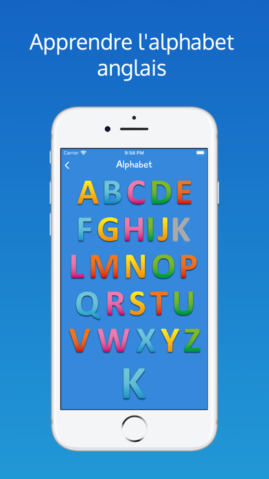 Screenshot #2 pour Alphabet anglais drôle !