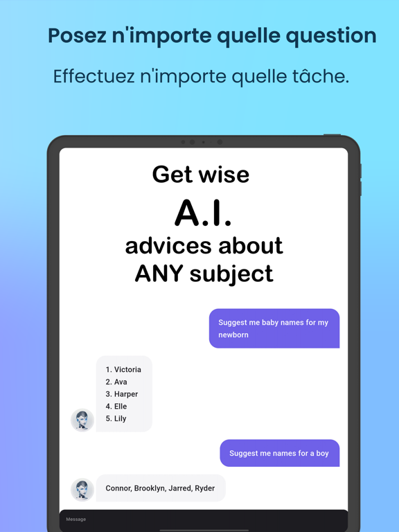 Screenshot #6 pour A.I. Chat Vocal: Ouvrir AI Bot