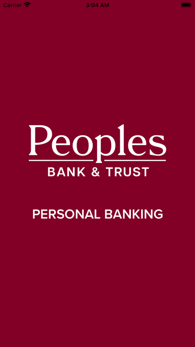 Peoples Bank & Trust GA Screenshot