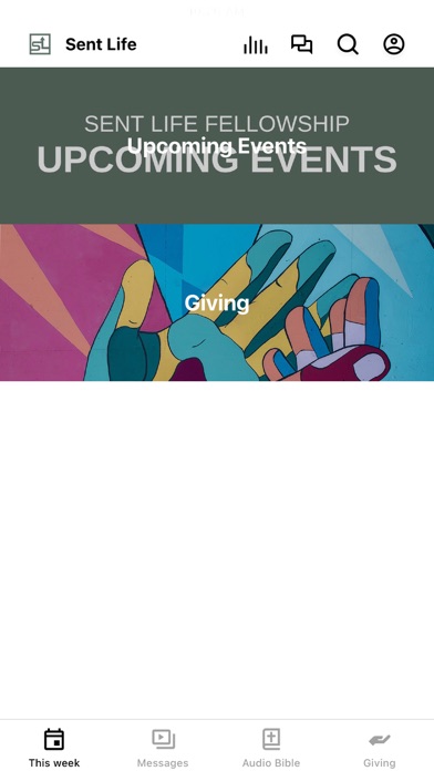 Sent Life Fellowship Screenshot