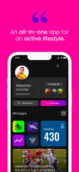 Game screenshot Movn - Sports SuperApp apk