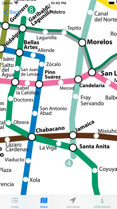 Red Transporte CDMX Screenshot