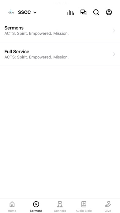 Sonoma Springs Covenant Church Screenshot