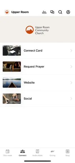 Game screenshot Upper Room Community Church apk