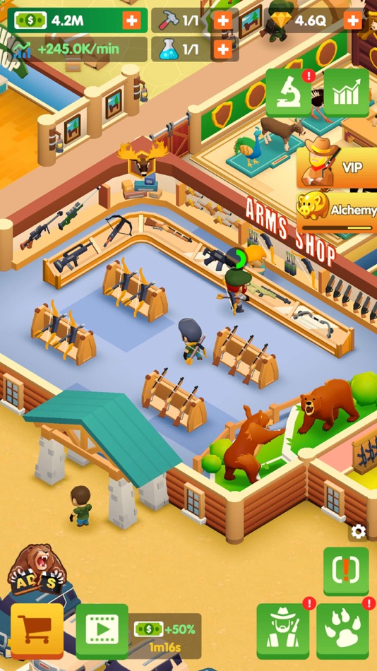 #2. Hunting Club Tycoon (iOS) di: 红 朱