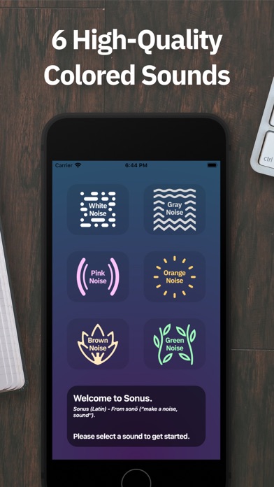 Sonus - Noise Machine Screenshot