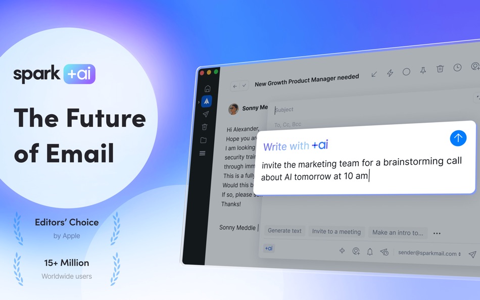 Spark Mail - AI Email & Inbox - 3.15.4 - (macOS)