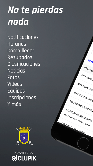 Screenshot #2 pour Club de Esgrima EL DUQUE