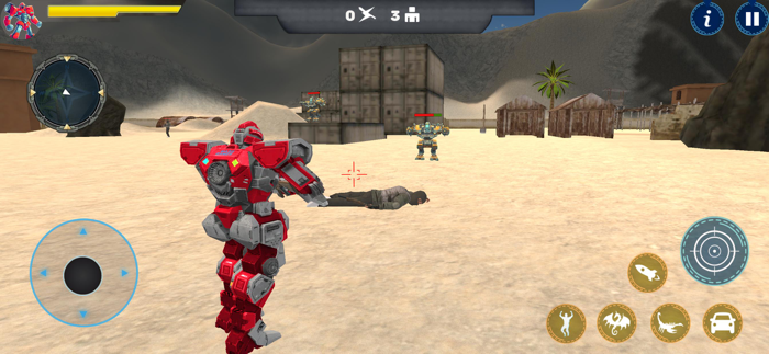 Scorpion Robot Transmute Wars