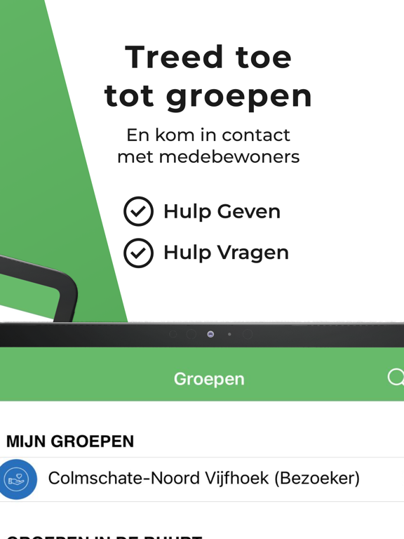SocialApp - de hulp social app iPad app afbeelding 3