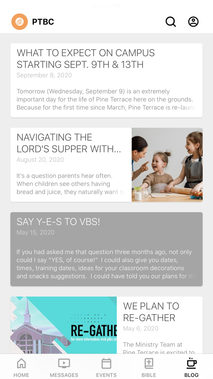 Pine Terrace Baptist Church