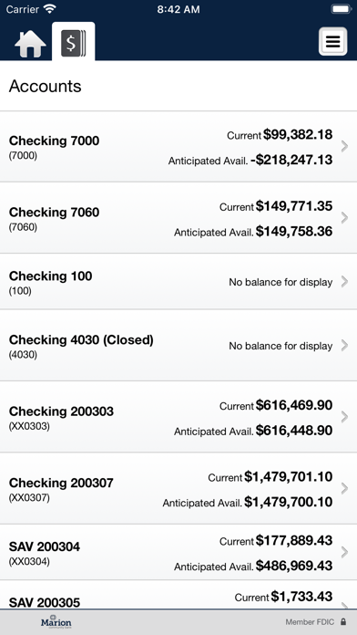 Marion Community Bank Business Screenshot