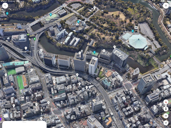 Google Earth iPad app afbeelding 6