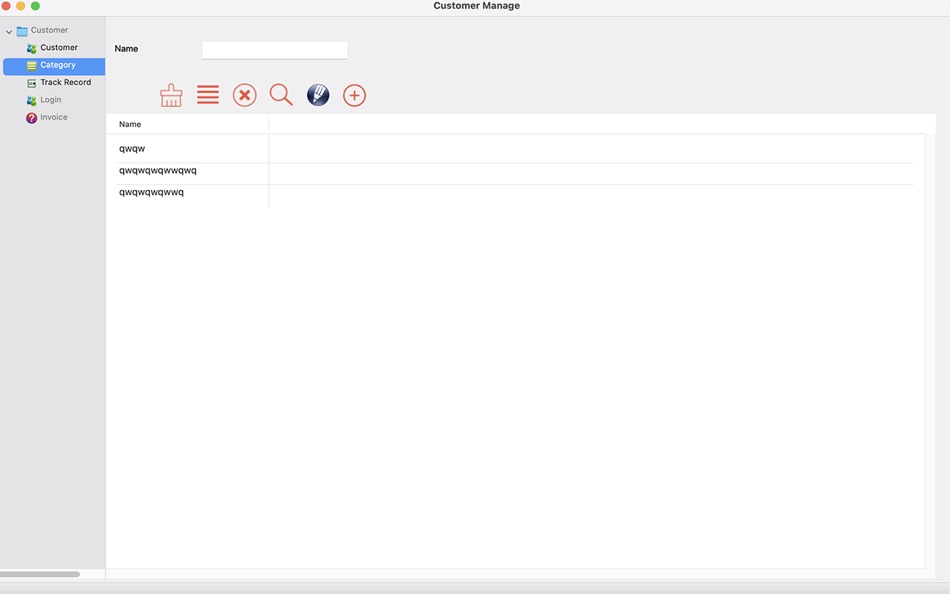 #3. CustomerManage-track (macOS) Podle: 著显 朱