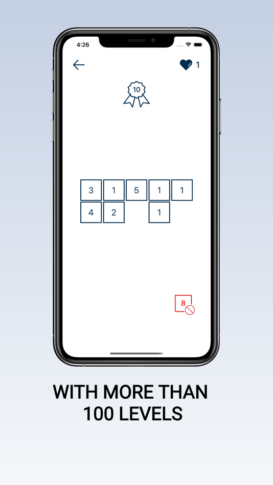 #2. Seven7 - Number Puzzle (iOS) By: Burak Cicek