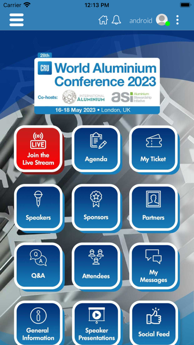 World Aluminium Conference 23 Screenshot